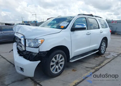 2013 Toyota Sequoia Limited 5.7L V8 z USA, uszkodzony, nr VIN 5TDKY5G16DS048019